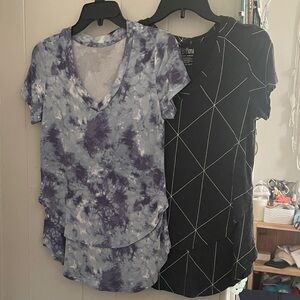 Set of 2 nursing/maternity shirts